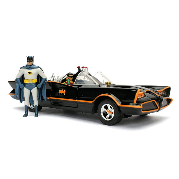 Batman (1966) Batmobile 1:24 w/Batman & Robin | Wish