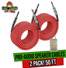 djaudiocable, audiocablesforspeaker, djspeakerwire, 50ftspeakercable