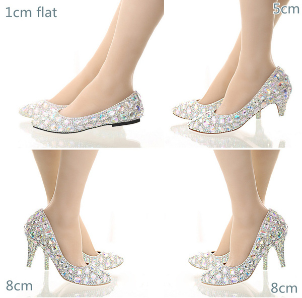 Iridescent deals low heels