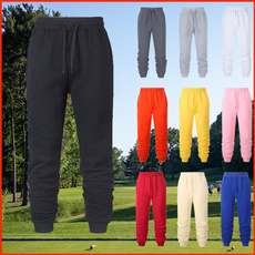 solidcolortrouser, outdoorstreet, Casual pants, ropetrouser