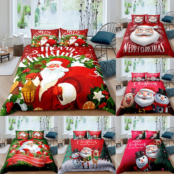 santa single duvet cover