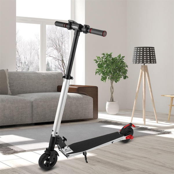 Details about   CAROMA 250W Adjustable Electric Scooter Rear Wheel Drive 18MPH For Adults&Teens 