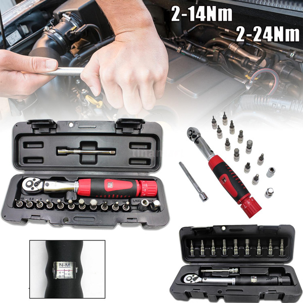 2-14Nm 2-24Nm Preset Torque Wrench Kits For Bicycles Mini Tool ...