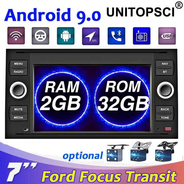 Car Stereo GPS Sat Nav for FORD C//S-Max Focus Kuga Fiesta Transit Connect Galaxy