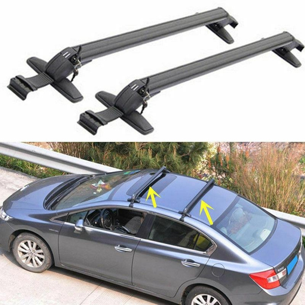 Universal Roof Racks for Ford Focus Honda Civic Baggage Luggage Carrier