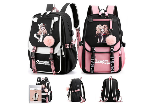 Anime Danganronpa Ouma Kokichi Shoulder School bag Backpack Rucksack #dw43
