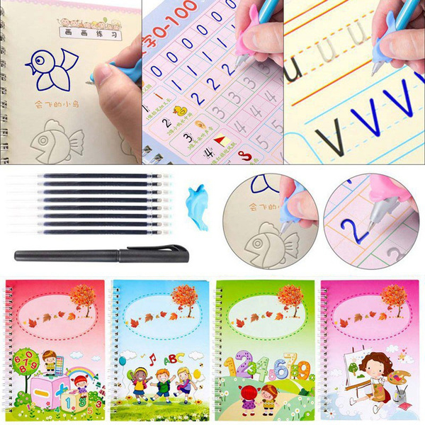 Handwriting Copybook Workbook For Kids Writing Practice Book To Master  Letters, Words &Amp; Sentences For Kids Calligraphy