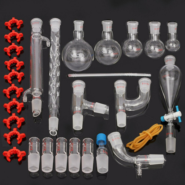 Basic Lab Glassware Set Glassware Set, Laboratory Glassware