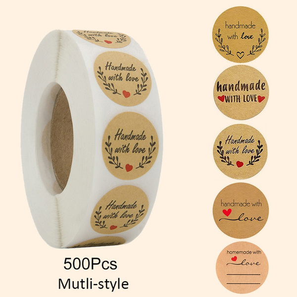 Handmade Sticky Labels For Crafts Gifts