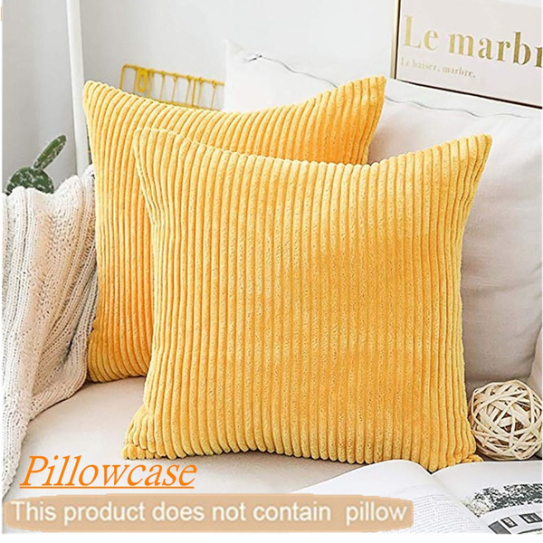 striped sofa pillows