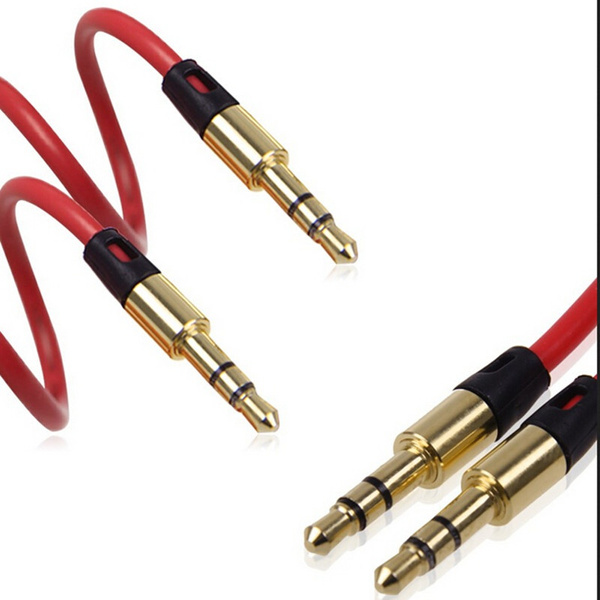 3.5mm Male to Male Car Aux Auxiliary Cord Stereo Audio Cable for Phone iPod MP3 