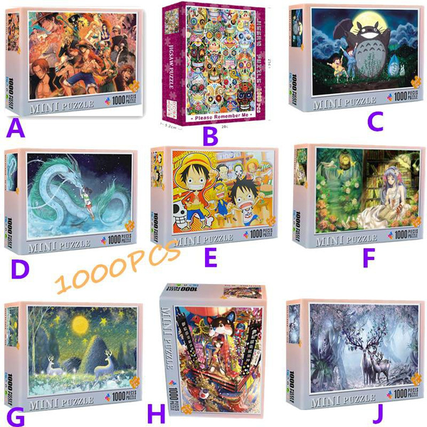 Bandai-Anime Luffy e seus amigos Jigsaw Puzzle, Jogos de família  engraçados, DIY brinquedos educativos, 1 pc, 35 pcs, 300 pcs, 500 pcs, 1000  pcs - AliExpress