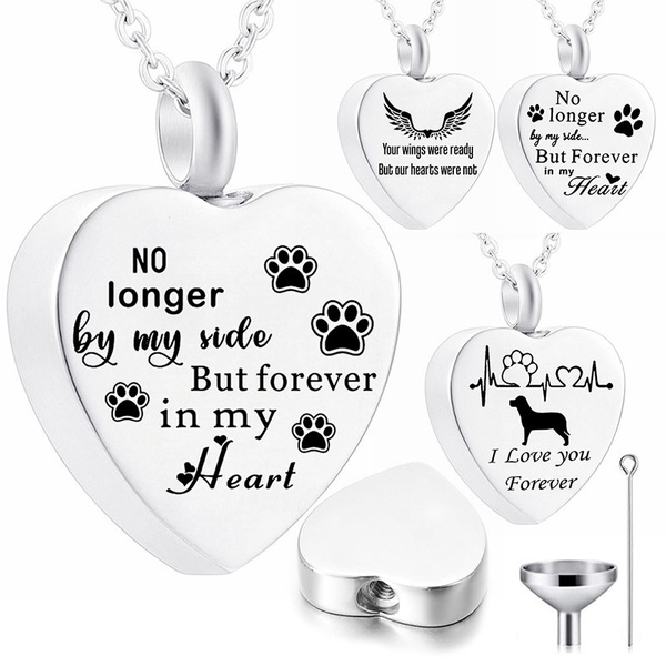 Stainless Steel Dog Cat Cremation Urn Necklace | Stainless Steel Pet Urn  Pendant - Necklace - Aliexpress