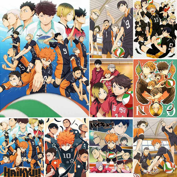 Haikyuu!! Anime Manga Poster Anime Wall Decor A3 A4 5x7 Satin Matt Gloss