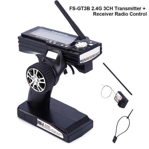 NEW FSGT3B 2.4G 3CH Transmitter Receiver Radio Control 3 Channels for