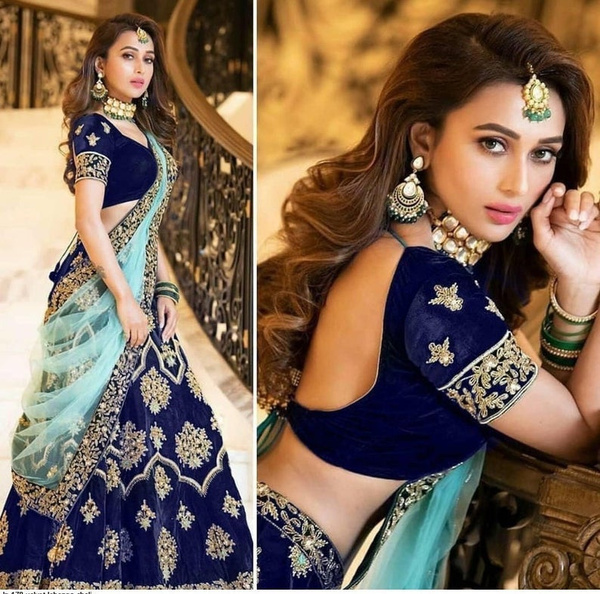 Indian Bollywood Wedding Lehenga Choli Bridal Party Wear Designer Lehenga Choli