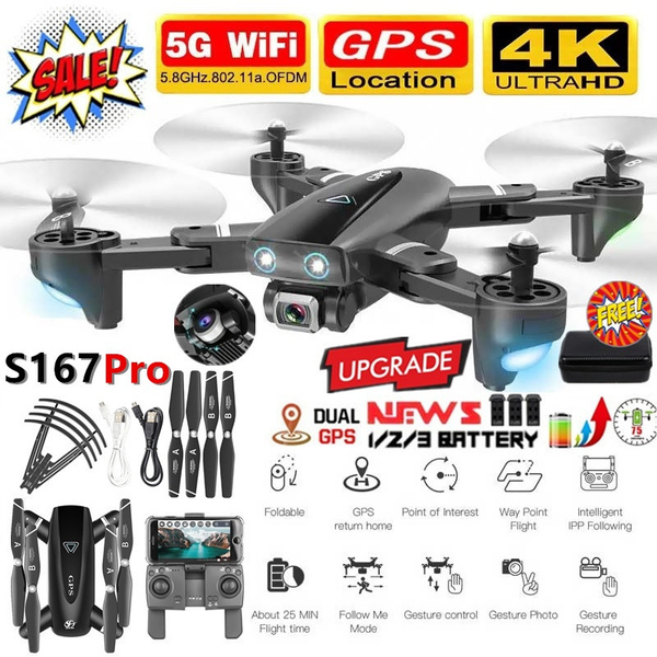 drone s167 pro quadcopter