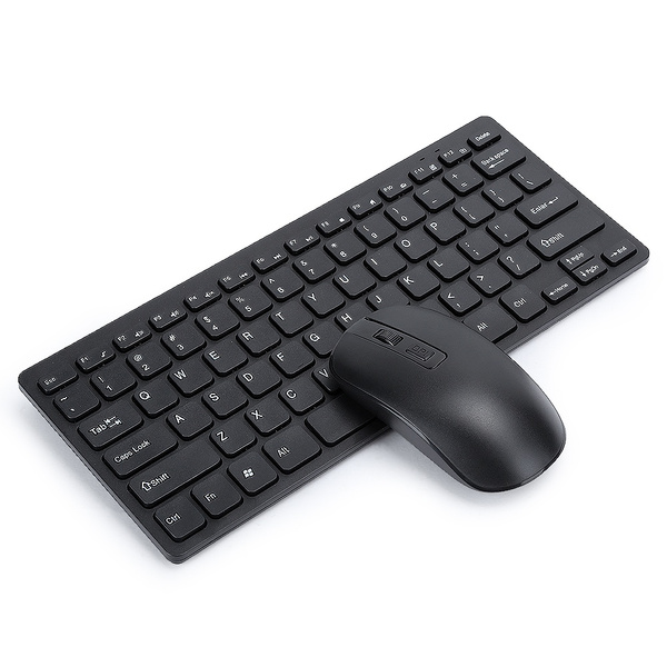 Plug and Play 2.4G Wireless Keyboard Mouse Set, USB Keyboard Mouse ...