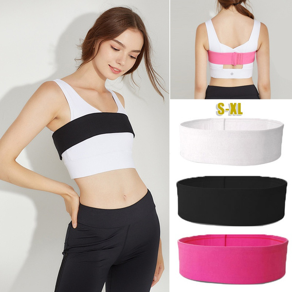1 Pcs Running Breast Support Band No-Bounce Adjustable Extra