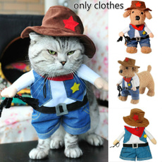 dog costumes pet, Fashion, Cat clothes, cowboyclothe