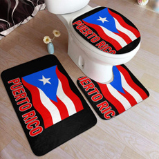 Bathroom, kitchenfloormat, floormatsset, puertoricoflag