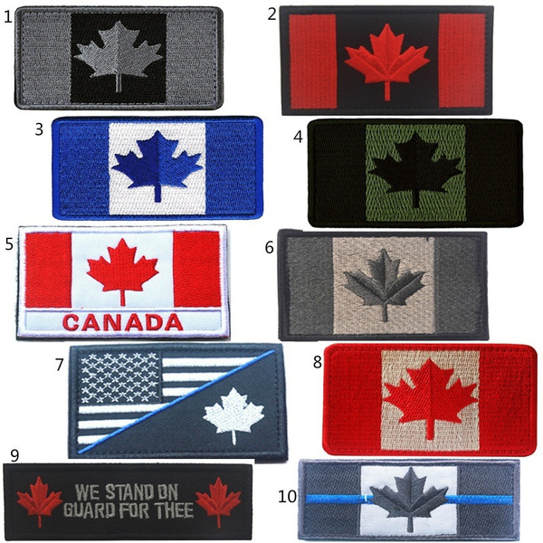 Canada Flag Embroidery Patches Military Patch Tactical Patch Badge
