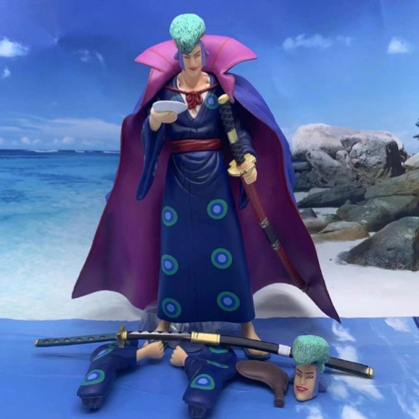 One Piece Wano Country Samurai Nine Red Scabbards Dozing Denjiro Kyoshiro Ushimitsu Kozo Collection Figure Model Wish