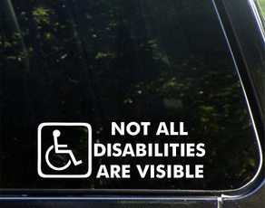 Car Sticker, Home Decor, Stickers, disabilitie