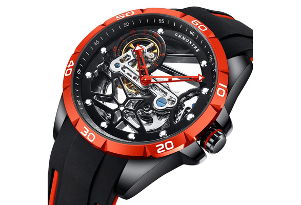 Red Quartz Dive Watch | Men Diving Watches Under 100 | Grmontre – Grmontre  Watches