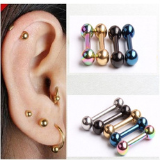 Steel, Jewelry, piercingjewelry, Stud Earring