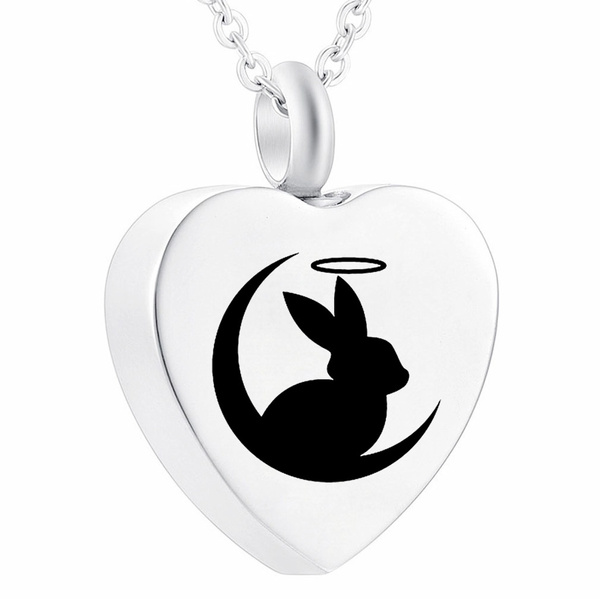 EUDORA Cremation Urn Locket Necklace 925 Sterling Silver Heart Picture  Necklace for Women Men Pendant Jewelry Dog Cat Human Ashes, 20 inches Chain  - Walmart.com