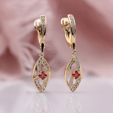 Women, anniversaryearring, Fashion, stainless steel earrings