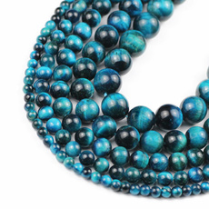 beadsforjewelrymaking, bluetigereye, spacersbead, Jewelry