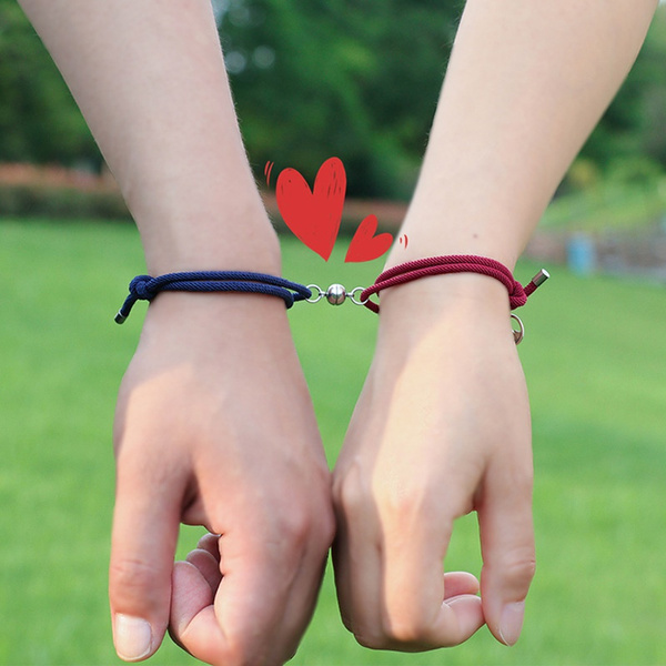 forever bracelets for couples magnetic