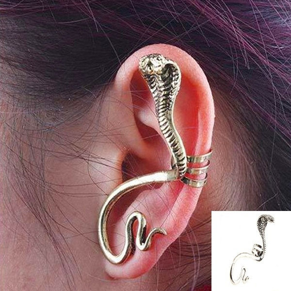 Big Snake Earrings - Abhika Jewels