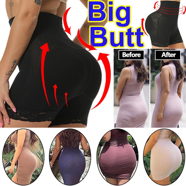 Plus Size Women Slimming Butt Lift Body Shaper Seamless Tummy