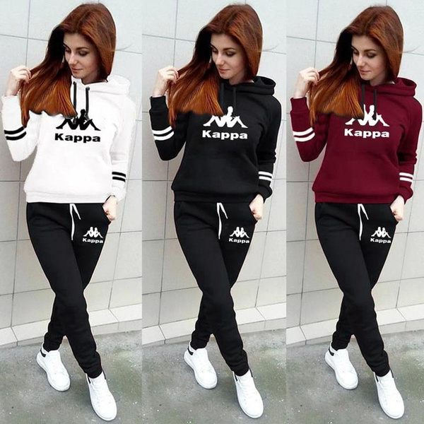 Women's Hoodies and Long Pants Set Teenager Girls Sexy Warm Tracksuits  Casual Running Suits Fashion Sets