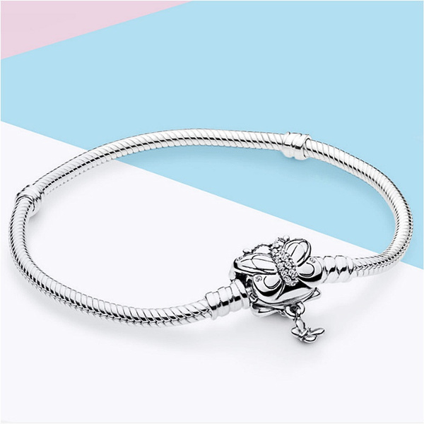 925 Pulsera De Cadena De Serpiente De Plata Esterlina De Diy 925 Pulsera De Cadena De Serpiente De Plata Esterlina De Diy