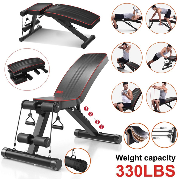 Yoleo adjustable 2025 weight bench instructions