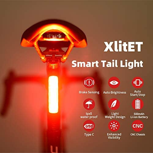 Road bike back sales light