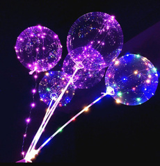 party, led, lightballoon, birthdayballoon