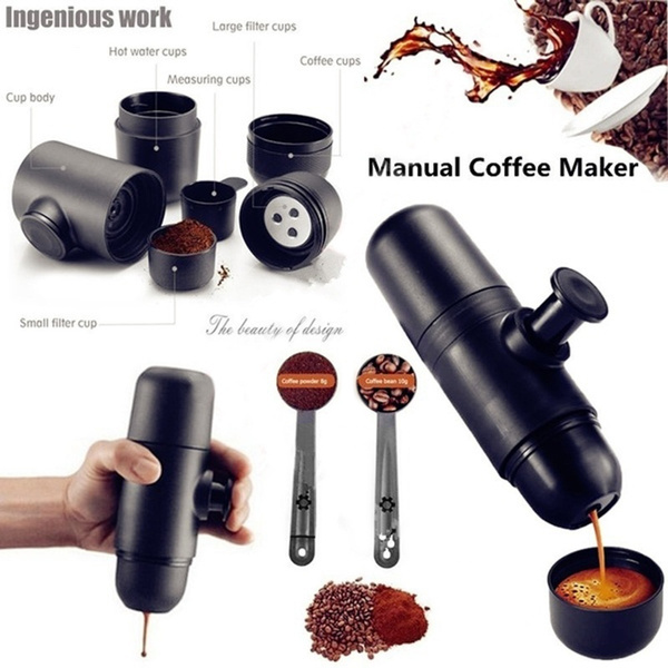 Mini Manual Portable Coffee Maker Espresso Handheld Coffee Machine