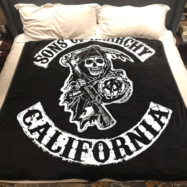 2 Size Sons Of Anarchy Blanket High, Sons Of Anarchy Duvet Cover