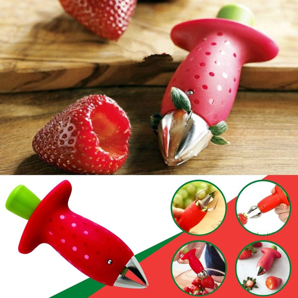 Strawberry Cutter Strawberry Corer Strawberry Peeler Fruit Leaf Stem  Remover