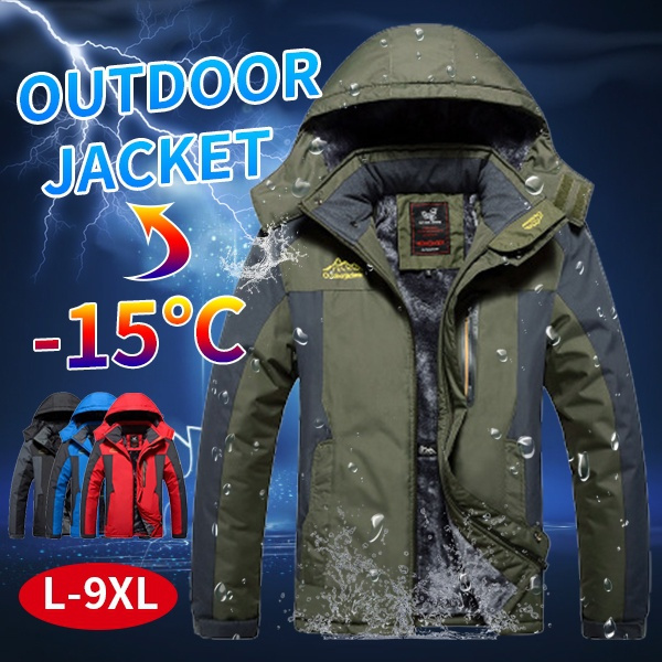 waterproof warm outdoor jacket