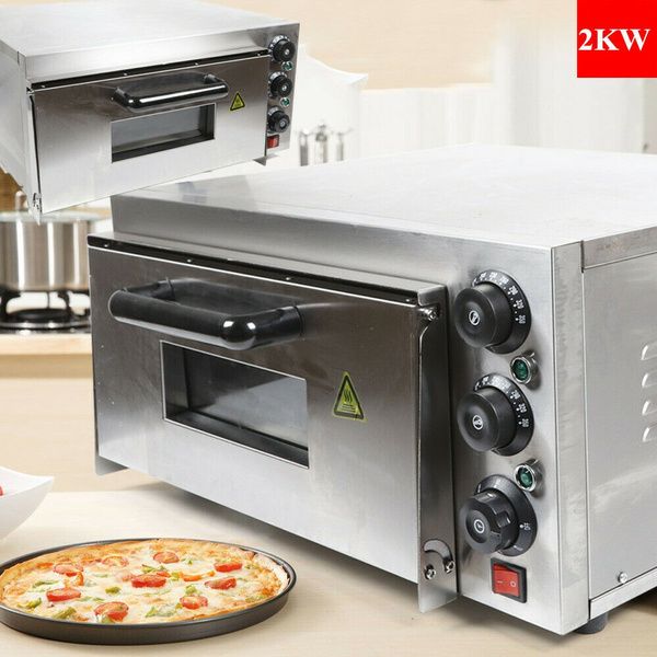 Electric Pizza Oven 2kw Countertop, Countertop Pizza Oven Commercial