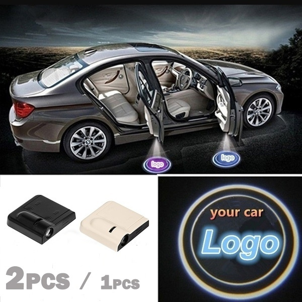 2021 New 1PCS Wireless Welcome Light Car Door Light Projection Light LED HD  Logo Light