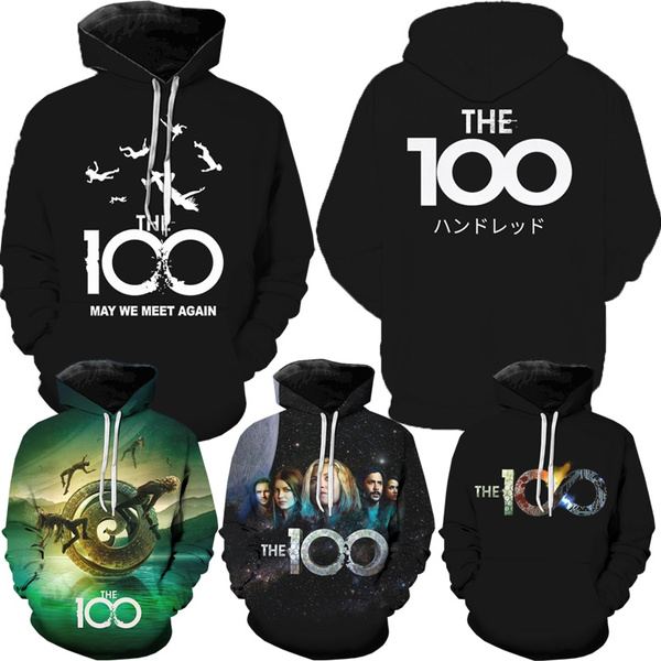 The 100 Season 7 Men Women Hoodies Sweatshirts 3D Printed Funny Hip HOP Hoodies Novelty Streetwear Hooded Jackets Tracksuits 2XS 5XL Game Hoodies