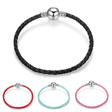 Charm Bracelet, diybracelet, leather, Bracelet