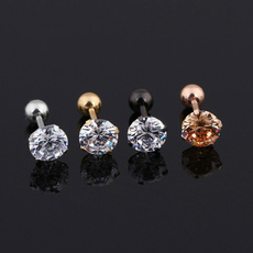 fashionableearring, Gifts For Her, DIAMOND, Silver Earrings